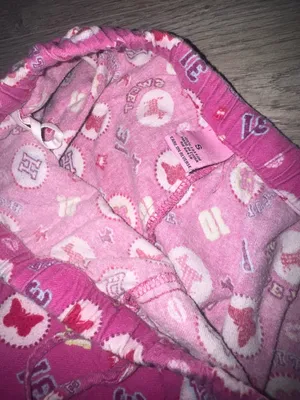 Vintage Y2K Sweet Hottie Pink Pajama Pants small thumbnail 6