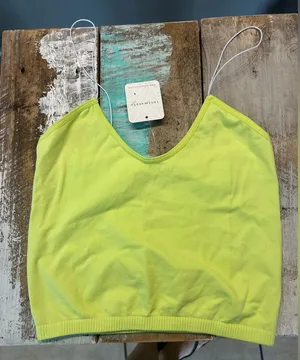 NWT- free people skinny strap brami crop top thumbnail 1