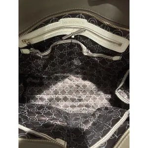 Henri Bendel Green Leather Nylon Diaper Bag‎ Satchel Tote Bag Crossbody i thumbnail 7