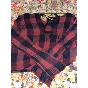 Cloth and stone flannel top thumbnail 3