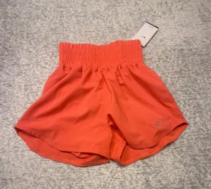 Nike Dri Fit Loose Fit Womens Training Running Shorts XS Coral‎ NWT thumbnail 1