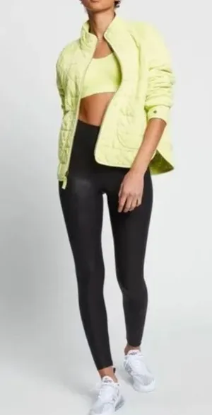 NWT CALIA by Carrie Underwood Women's S Power Sculpt Faux Leather Leggings thumbnail 1