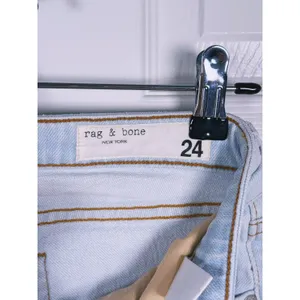 Rag & bone Womens Dre Low Rise Slim Boyfriend Jeans Size 24 Light Wash Blue 90s thumbnail 4
