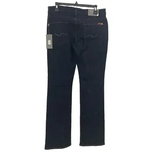 7 For All Mankind Mid Rise Bootcut Jeans Dark Wash Blue Size 32x34 NWT thumbnail 8