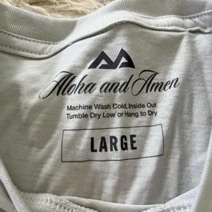 NWOT Aloha and Amen Heaven Made Lightweight Tee / Graphic T-shirt Size L thumbnail 3