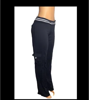 Donna Ricco Nina Ricci black sweatpants thumbnail 2