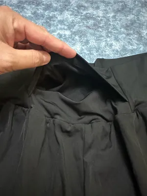 HALARA SoftlyZero Airy Black Athletic Shorts with Hidden Pocket and High Waist thumbnail 7