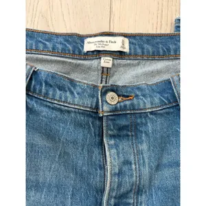 Abercrombie & Fitch The 90s Baggy Low Rise Jeans Womens 33/16R Y2K thumbnail 3