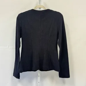 NWT H&M Black Textured Knit Button Front Jacket Cardigan Size Small‎ Classic thumbnail 2