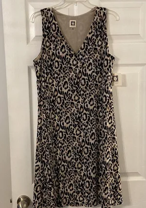 Anne Klein Dress size 10 brand new with tag length 38” bust 36” thumbnail 6