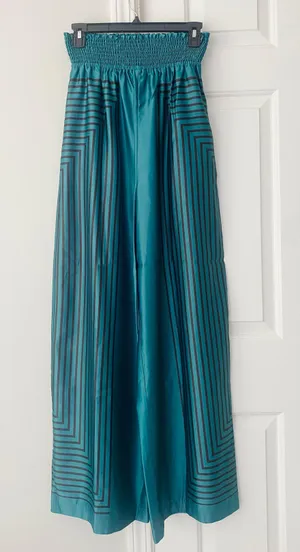 Anthropologie Hutch Geometric Wide Leg Pants, Size S thumbnail 1
