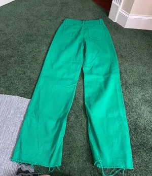 Emerald Green Jeans thumbnail 2