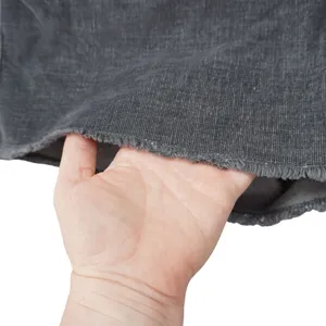 GAP‎ Women's Size 12 Gray Corduroy Raw Hem Shorts Charcoal Grey Summer Casual thumbnail 5