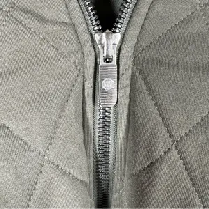 Lululemon Olive‎ Green Quilted Calm Jacket thumbnail 3