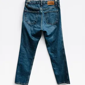 Sezane Brut Sexy Jeans Denim Blue High Rise Straight Leg Organic Cotton Size‎ 26 thumbnail 5