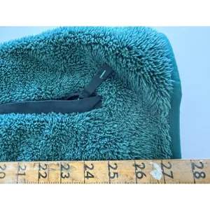 LL Bean Fleece Jacket Womens 1X‎ Teal Excellent High Pile Sherpa Full Zip thumbnail 10