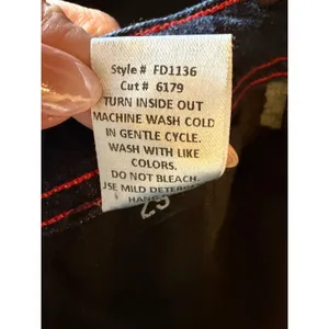 Fran Denim Nora‎ Bootcut Jeans Women 29 Dark Wash Blue Denim Luxury Western thumbnail 11