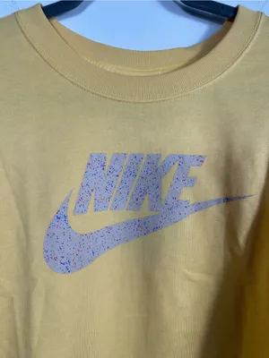 Nike‎ Icon Clash Topaz Gold Graphic Crop T-Shirt Women’s Plus 1X NWT thumbnail 8