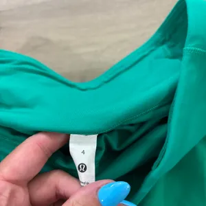 Lululemon Speed Up High-Rise Lined Short 4" Kelly Green Women Size 4 thumbnail 2