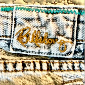 Billabong The Skinny Retro Mineral Wash Worn Denim Skinny Jeans Size 3 thumbnail 11