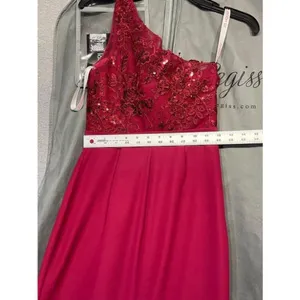 Size 0 pageant/prom/evening/bridesmade dress. Wore 1 time.Comes with garment bag thumbnail 6