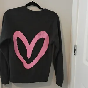 Women's Gray Sweater with Pink Logo Size XS thumbnail 2