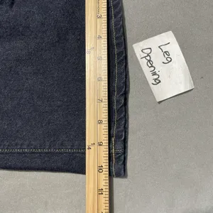 GAP Low Rise Flare Jeans Size 12 Dark Wash Denim Blue Jeans Y2K 2000s Classic thumbnail 11