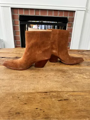 NEW in box Sam Edelman Brown Suede Jane Boots Booties ~ Size 10 thumbnail 6