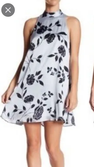 REVOLVE Show Me Your Mumu V-Right Back Mini Dress in Dusk to Dawn Large Silver thumbnail 1