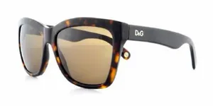 D&G Dolce & Gabbana Women’s Tortoiseshell Oversized Sunglasses DD3080 502/73 thumbnail 1