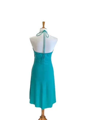 NS!!! Kitty Halter Dress Green Size L Y2K Festival Summer Vacation Lightweight thumbnail 11