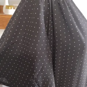 Lulu’s Farah Black Polka Dot Flutter Sleeve Midi Wrap Dress thumbnail 5