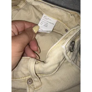 kancan wide leg crop jeans tan size 6 thumbnail 5