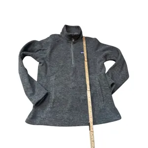 Patagonia Synchilla Womens Small Gray Fleece Pullover thumbnail 5