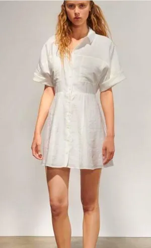 Zara Short Shirt Dress Medium thumbnail 3
