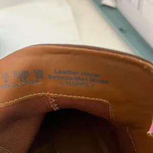 FRANCO SARTO (7) BROWN LEATHER ANKLE BOOT WITH SIDE ZIP PREOWNED thumbnail 14