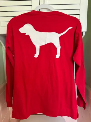 PINK Victoria’s Secret Long Sleeve PINK Tee thumbnail 3