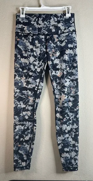 Lululemon Wunder Under Hi-Rise Tight 29” Spring Bloom Multi size 8 thumbnail 1