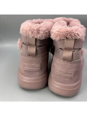 Skechers On-The-GO City Suede Boots Womens 8.5 Pink Water Repellent 144445W thumbnail 4