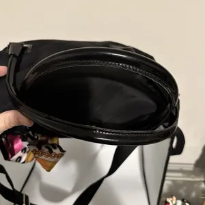 Kate Spade NY Carmen Black Nylon Convertible Fold Flap Satchel Bag w Crossbody thumbnail 3