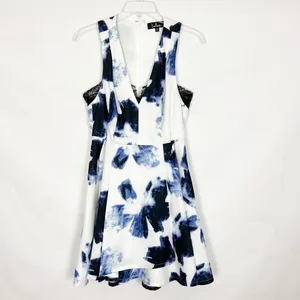 Lulus A-Line Floral Sleeveless Lace Dress Womens Medium thumbnail 2