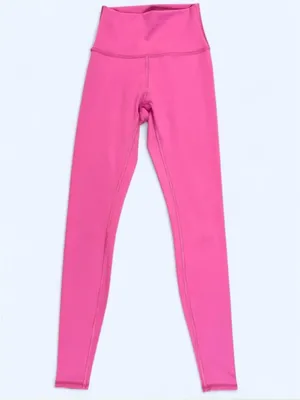 Alo Yoga Full High Waist Airlift legging pink activewear yoga Pilates training thumbnail 6
