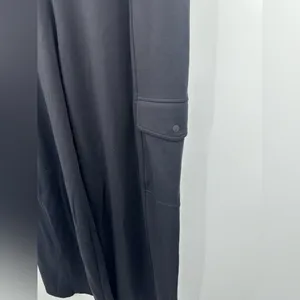 Athleta‎ Women’s Venice High Rise Wide Leg Cargo Pant Black Size XL thumbnail 4