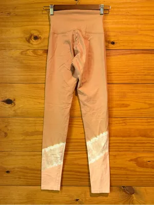 Aerie Offline OG Original High Rise Leggings 27” Pink Tie Dye Extra Small XS thumbnail 2