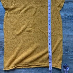 Madewell Mustard Yellow Short Sleeve Top XXS thumbnail 5