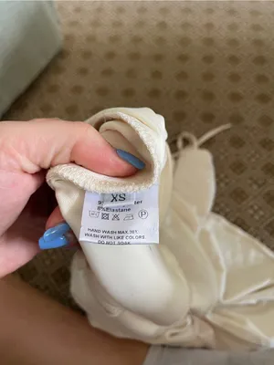White Satin Slip Dress with Bow Detail thumbnail 4