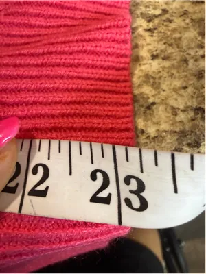 Women's H&M Cable Knit Scoop Neck Sweater Pink Size 6 thumbnail 7