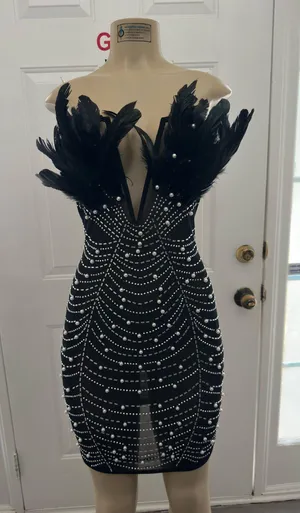 Party dress Black thumbnail 1