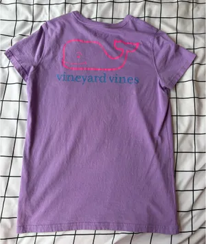 Purple Vineyard Vines Shirt thumbnail 5