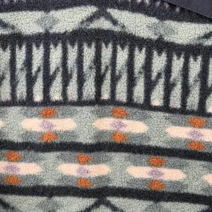 Patagonia Fleece Pullover Synchilla Snap-T Women L Blue Geometric Aztec Pocket thumbnail 13